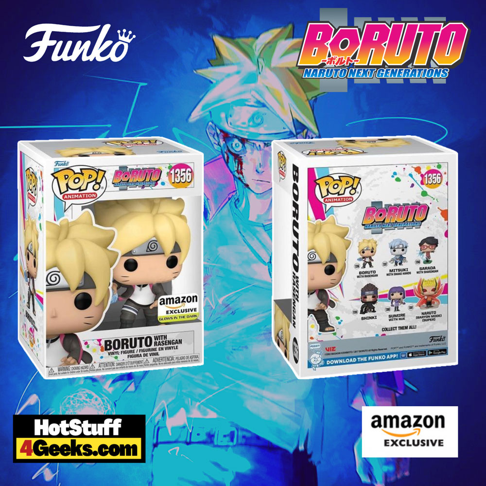 Funko Pop! Boruto: Naruto Next Generation - Boruto With Rasengan Glow-In-The-Dark (GITD) Funko Pop! Vinyl Figure – Amazon Exclusive