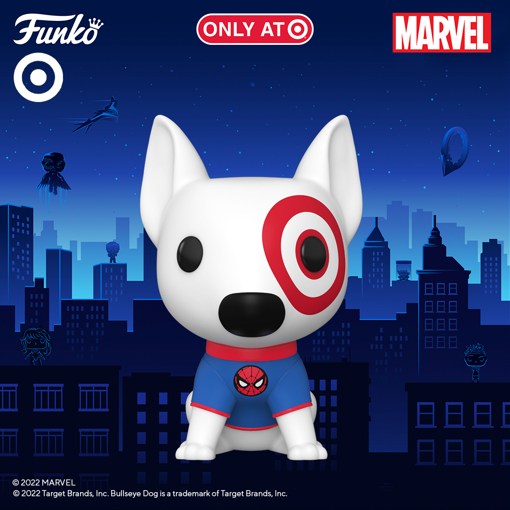 Funko Pop! Ad Icons: Bullseye with the 60th Anniversary Spider-Man T-Shirt Funko Pop! Vinyl Figure - Target Exclusive