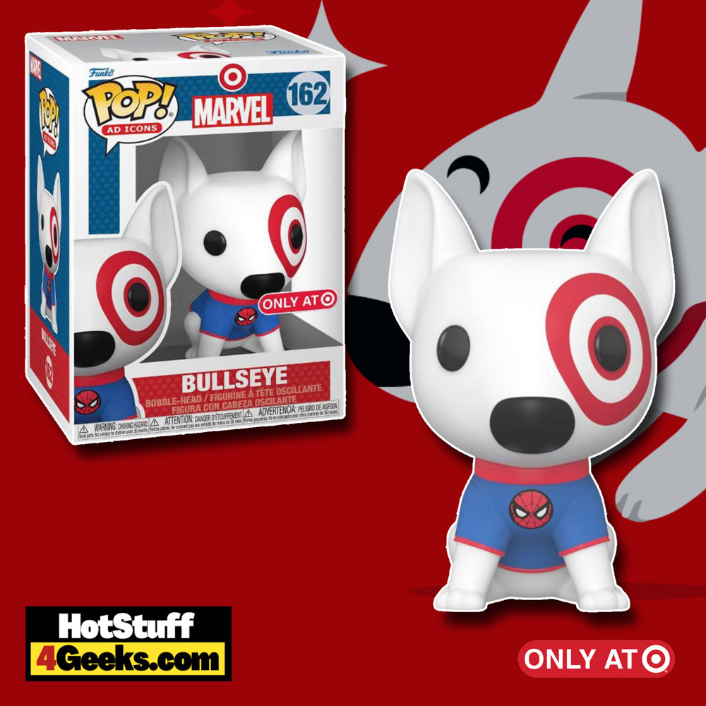 Funko Pop! Ad Icons: Bullseye with the 60th Anniversary Spider-Man T-Shirt Funko Pop! Vinyl Figure - Target Exclusive