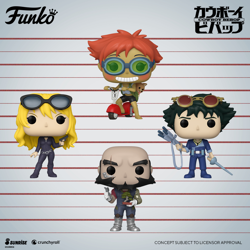 2022 NEW Cowboy Bebop Funko Pops Release