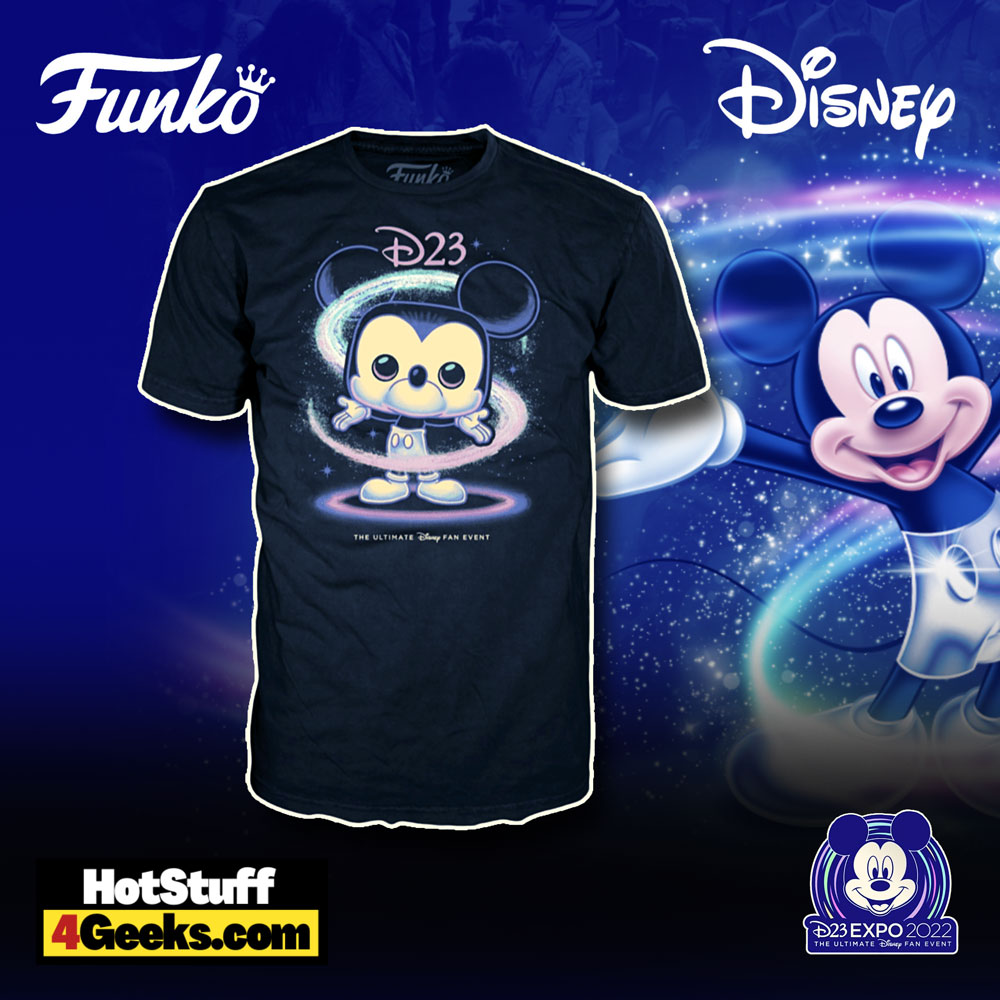 2022 D23 Expo: D23 Funko Fan T-Shirt Exclusive