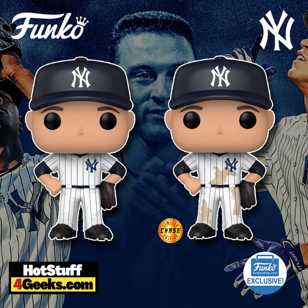 Funko Pop! Sports Legends - Derek Jeter ( New York Yankees) With Chase Funko Pop! Vinyl Figure - Funko Shop Exclusive