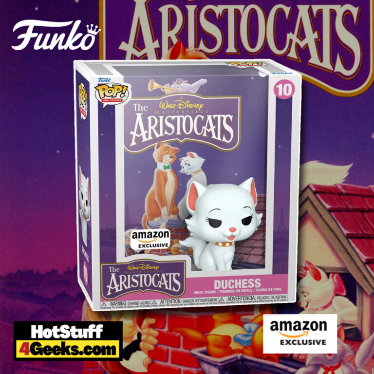 Funko Pop! VHS Covers: Disney - The Aristocats Duchess Funko Pop! VHS Cover Vinyl Figure - Amazon Exclusive