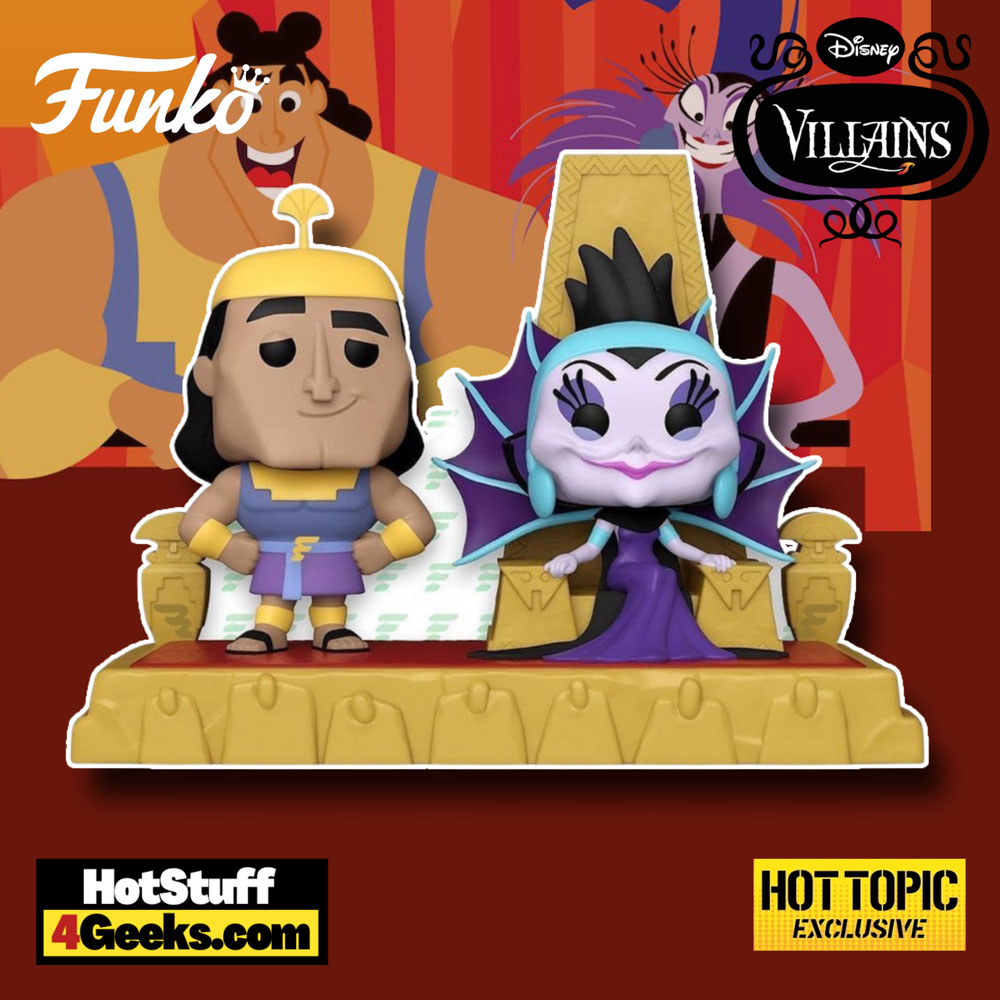 2022 NEW Disney Villains – Yzma & Kronk Funko Pop! Deluxe