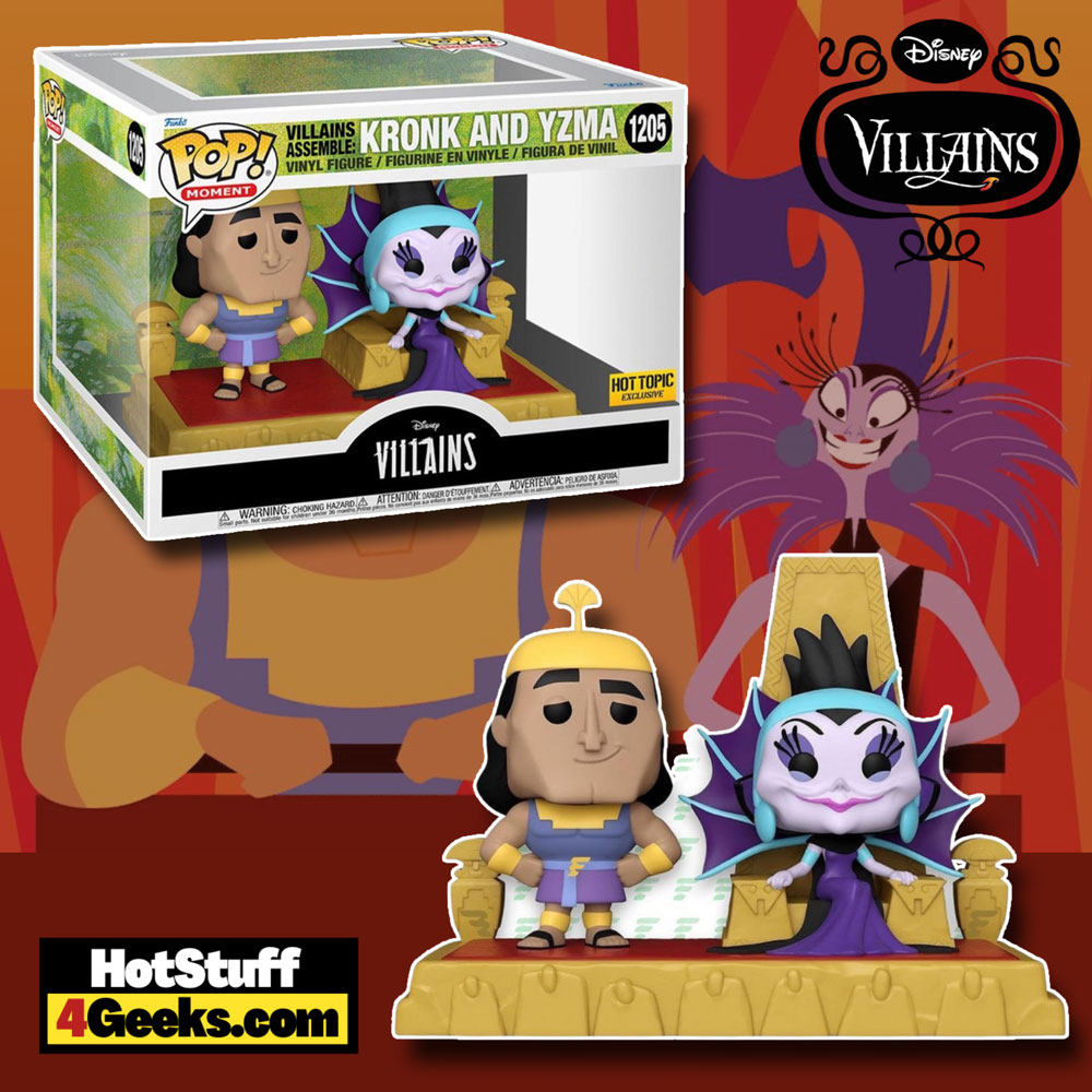 Funko Pop! Deluxe: Disney Villains Assemble – Yzma & Kronk Funko Pop! Deluxe Vinyl Figure – Hot Topic Exclusive – Figure 3 of 6