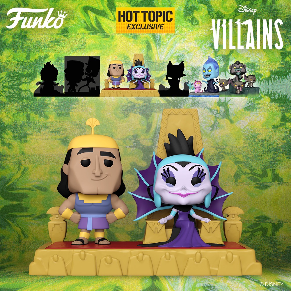 Funko Pop! Deluxe: Disney Villains Assemble – Yzma & Kronk Funko Pop! Deluxe Vinyl Figure – Hot Topic Exclusive – Figure 3 of 6