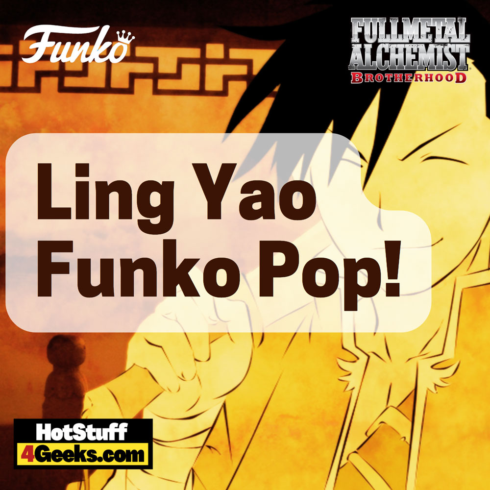 Funko Pop! Animation: Fullmetal Alchemist: Brotherhood - Ling Yao Funko Pop! Vinyl Figure