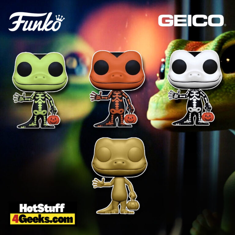 Funko Pop! Ad Icons: Halloween Geico Gecko Funko Pop! Vinyl Figures (2022)