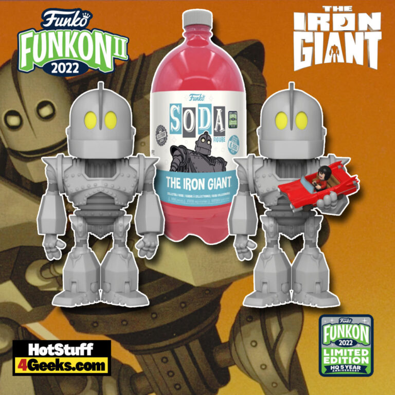 Funko SODA! Sci-Fi – The Iron Giant 3-Liter Funko SODA Vinyl Figure – FunKon II 2022 and Funko Shop Exclusive