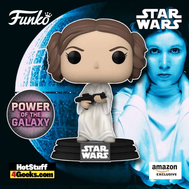 Funko Pop! Star Wars: Power of The Galaxy – Princess Leia Funko Pop! Vinyl Figure 4 of 6 (2022), Amazon Exclusive