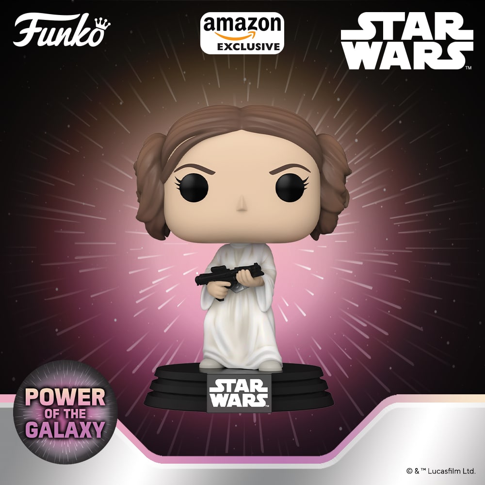 Funko Pop! Star Wars: Power of The Galaxy – Princess Leia Funko Pop! Vinyl Figure 4 of 6 (2022), Amazon Exclusive.