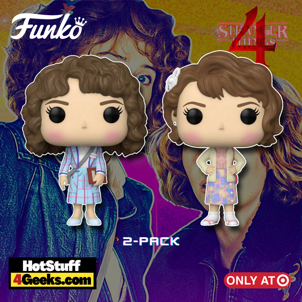 Funko Pop! Stranger Things Season 4 - Nancy and Robin 2-pack Funko Pop! Vinyl Figures - Target Exclusive