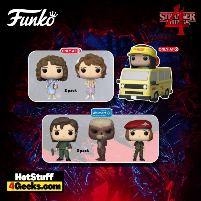 NEW Stranger Things S4 Funko Pops! Wave 1, 2, And 3