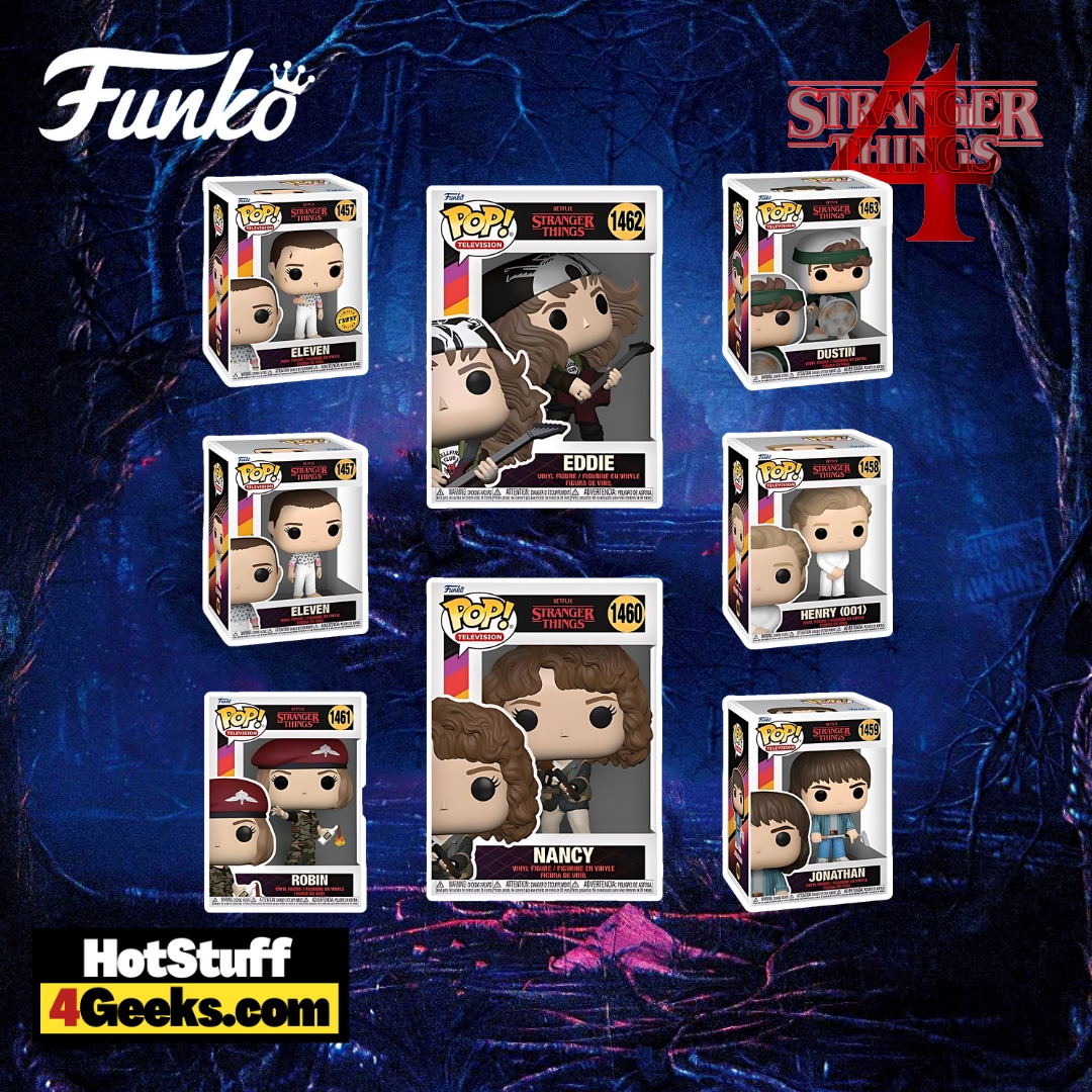 Stranger Things Season 4 Funko pops – Wave 3