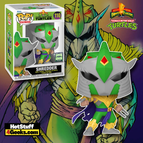 super shredder funko pop glow in the dark