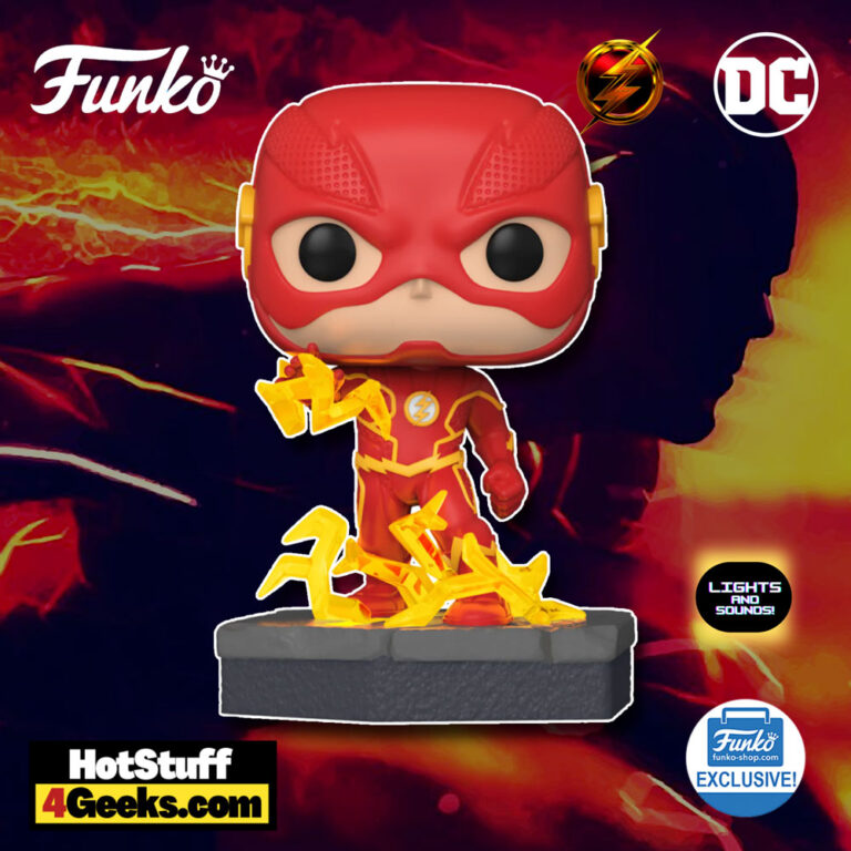 Funko Pop! DC: The Flash Lights and Sound Funko Pop! Vinyl Figure – Funko Shop Exclusive