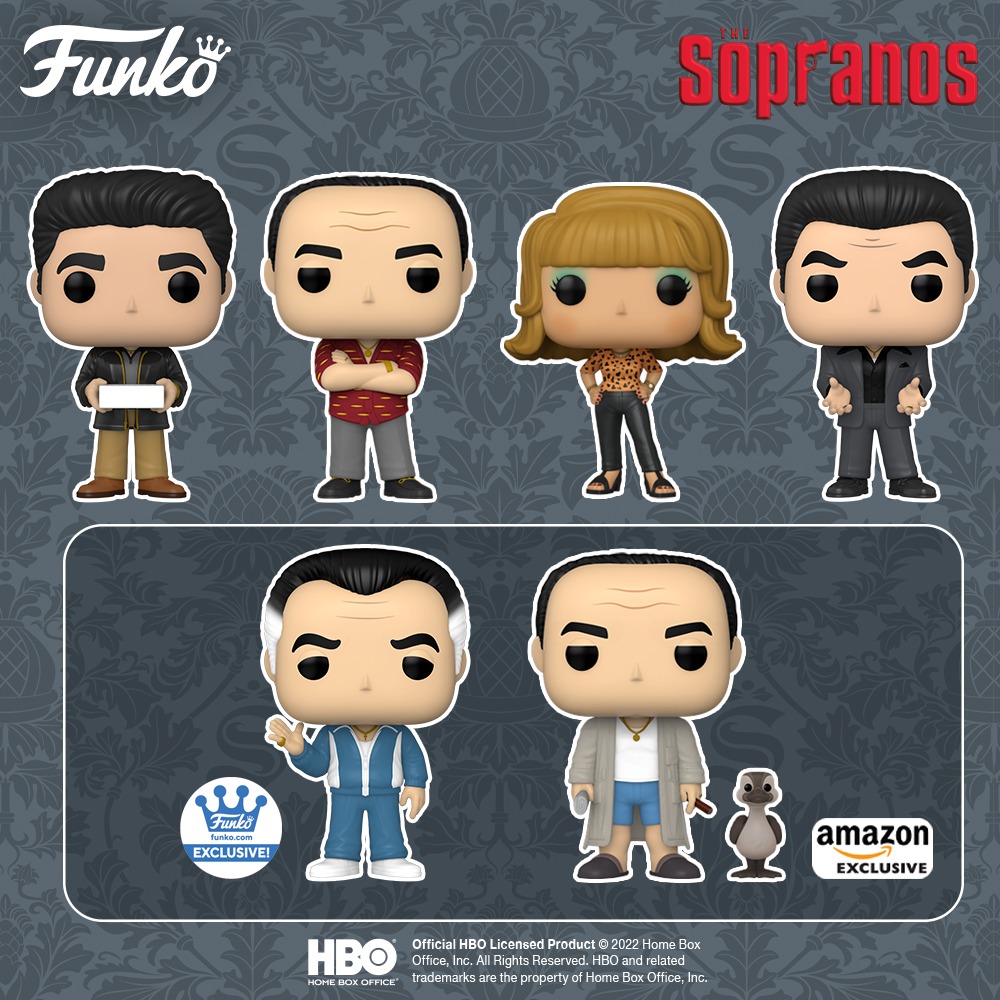 Funko Pop! Television: The Sopranos Funko Pop! Vinyl Figures (2022)