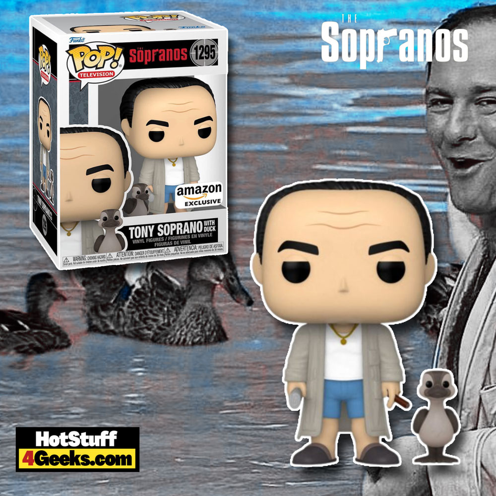 Funko Pop! Television: The Sopranos - Tony Soprano with Duck Funko Pop! Vinyl Figure – Exclusive