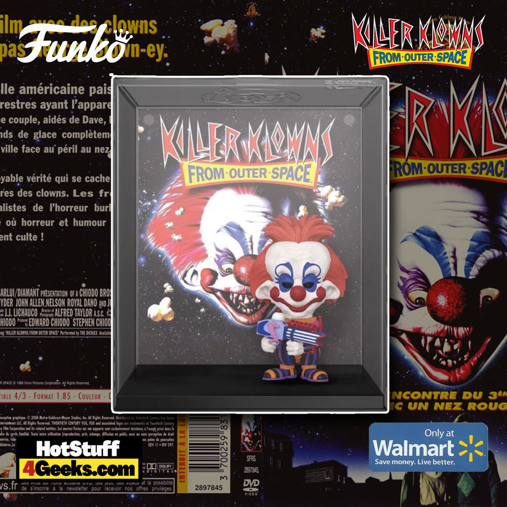 Funko Pop! VHS Covers: Killer Klowns from Outer Space - Rudy  Funko Pop! VHS Cover Vinyl Figure - Walmart Exclusive