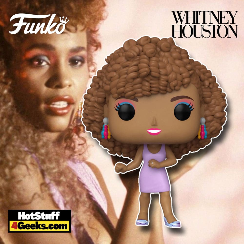 Funko Pop! Icons: Whitney Houston (I Wanna Dance with Somebody) Funko Pop! Vinyl Figure
