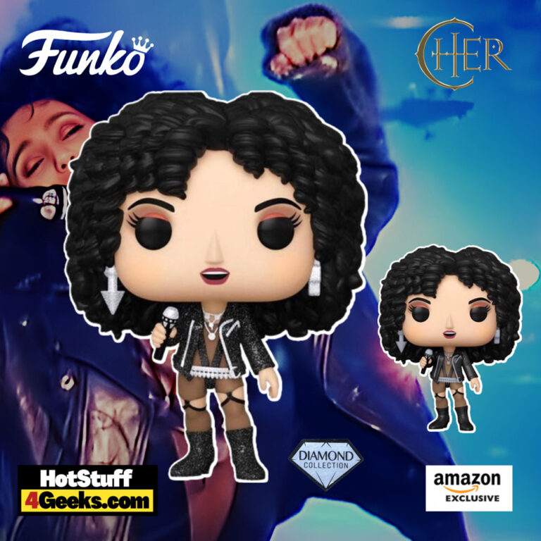 Funko Pop! Rocks: Cher (Turn Back Time) Diamond Glitter Funko Pop! Vinyl Figure - Amazon Exclusive