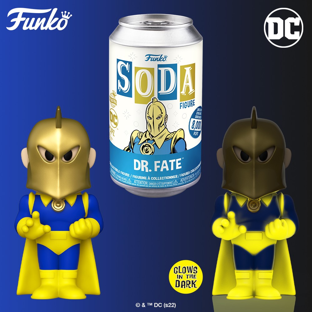 DC Comics Dr. Fate Vinyl Soda Figure with Glow CHASE