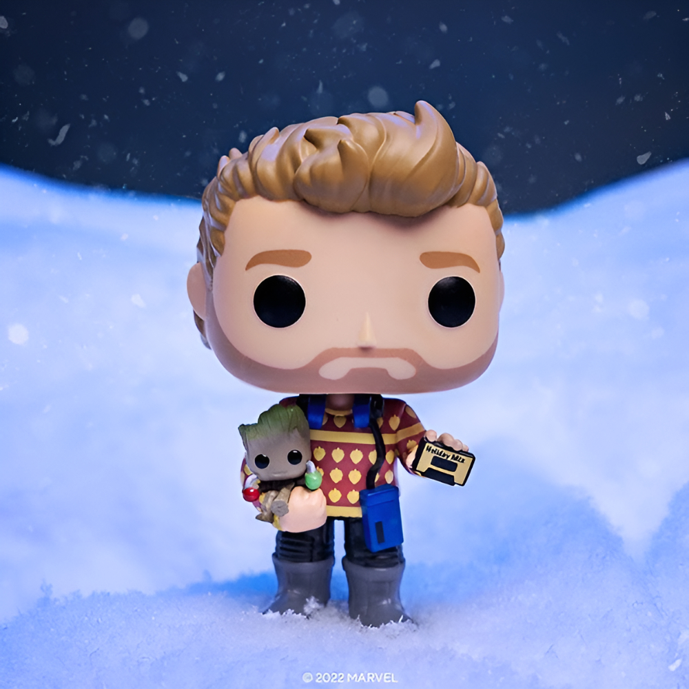 Funko Pop! Marvel: Star-Lord With Groot Funko Pop! Vinyl Figure – Funko Shop Exclusive (Festival of Fun 2022)