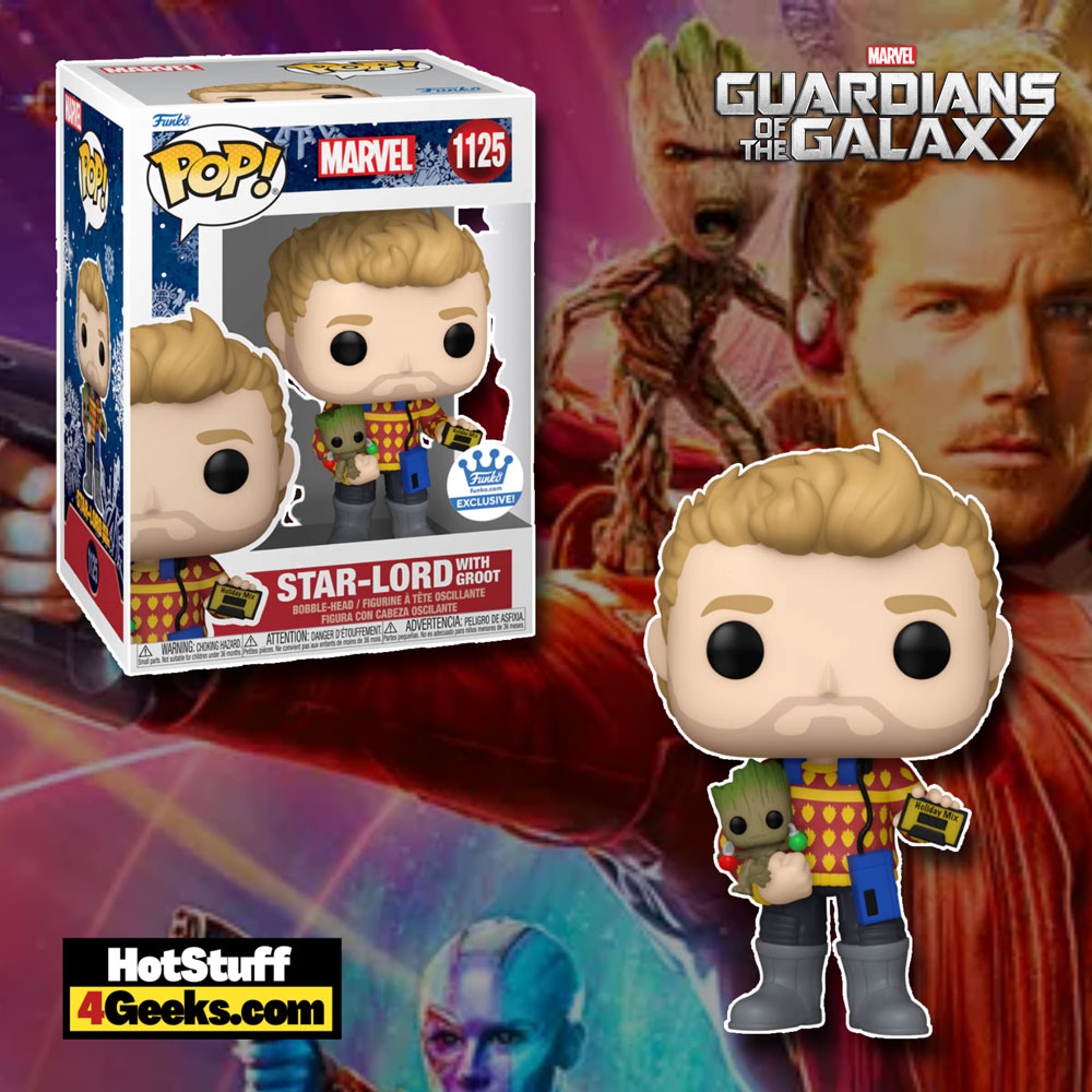 Funko Pop! Marvel: Star-Lord With Groot Funko Pop! Vinyl Figure – Funko Shop Exclusive (Festival of Fun 2022)