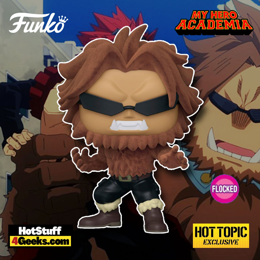 2022 NEW MHA Class 1-B: Jurota Shishida (Flocked) Funko Pop!