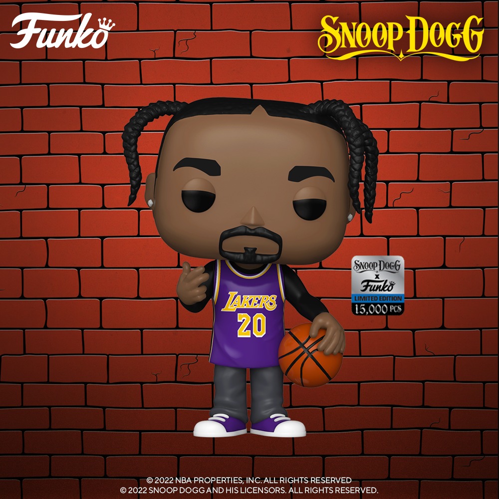 Snoop Dogg in Larkers Jersey Funko Pop! Vinyl Figure - Funko Shop Exclusive