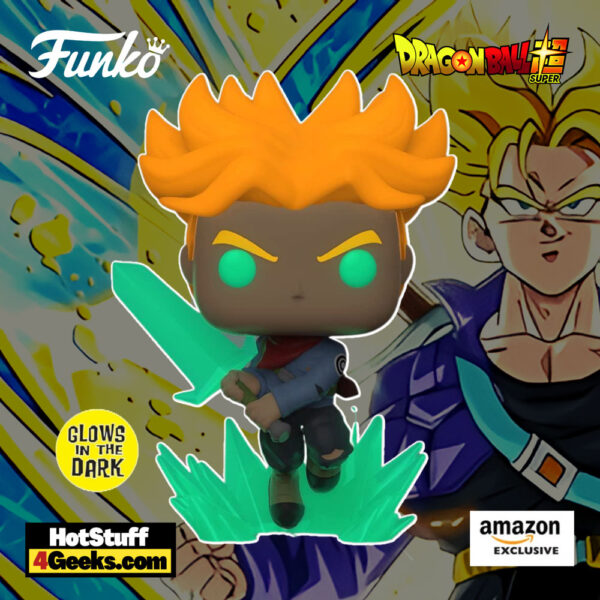 New Dbs Super Saiyan Trunks With Sword Glow Funko Pop