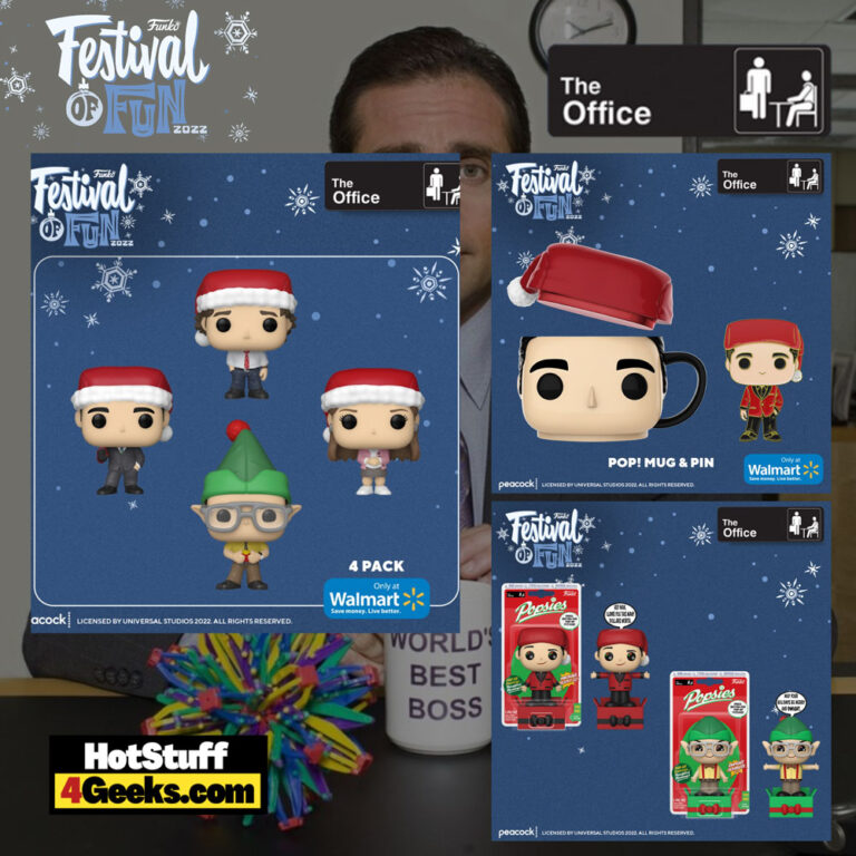 Funko Pop! The Office - Pocket POPS!, Popsies, and Mug & Pin (Festival of Fun 2022)