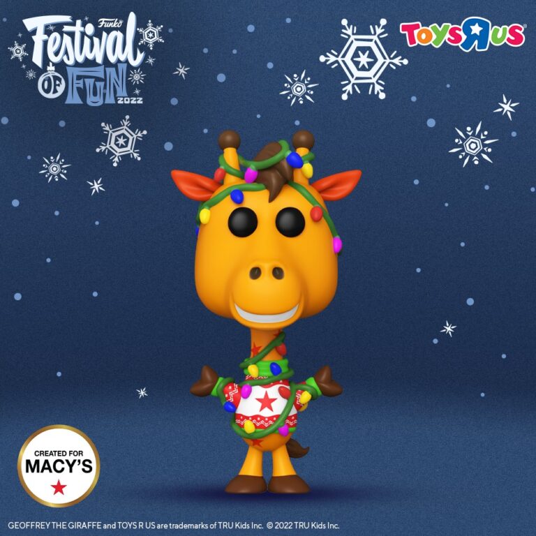 2022 NEW Toys“R” Us Geoffrey with Macy’s Sweater Funko Pop!