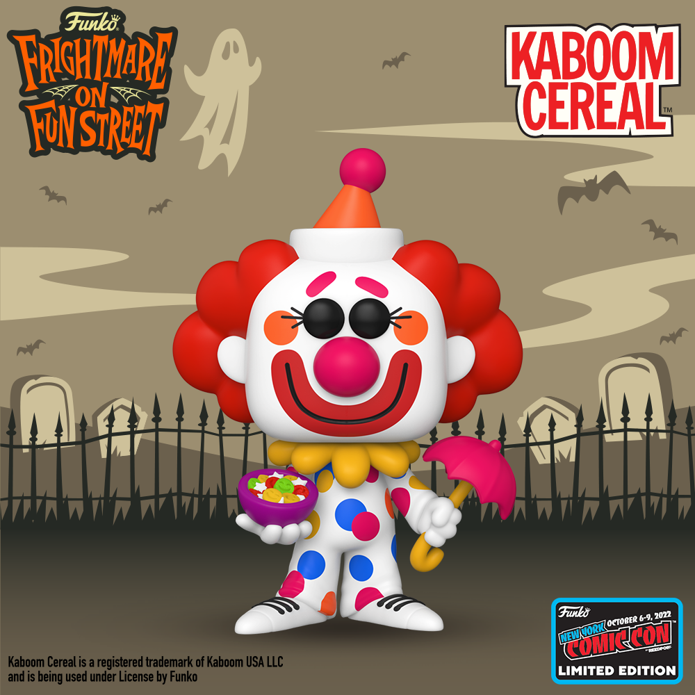 Funko POP! Ad Icons: Kaboom Cereal Funko Pop! Vinyl Figure – NYCC 2022 and Funko Shop Exclusive