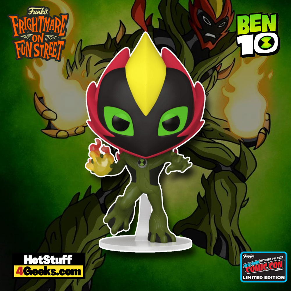 Funko NYCC 2022: Ben 10 Alien Force – Swampfire Funko Pop!