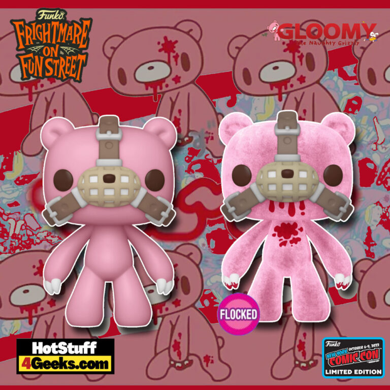 Funko POP! Animation: Gloomy The Naughty Grizzly – Gloomy Bear in both Flocked and Non-Flocked versions Funko Pop! Vinyl Figures – NYCC 2022 and Toy Tokyo Exclusives