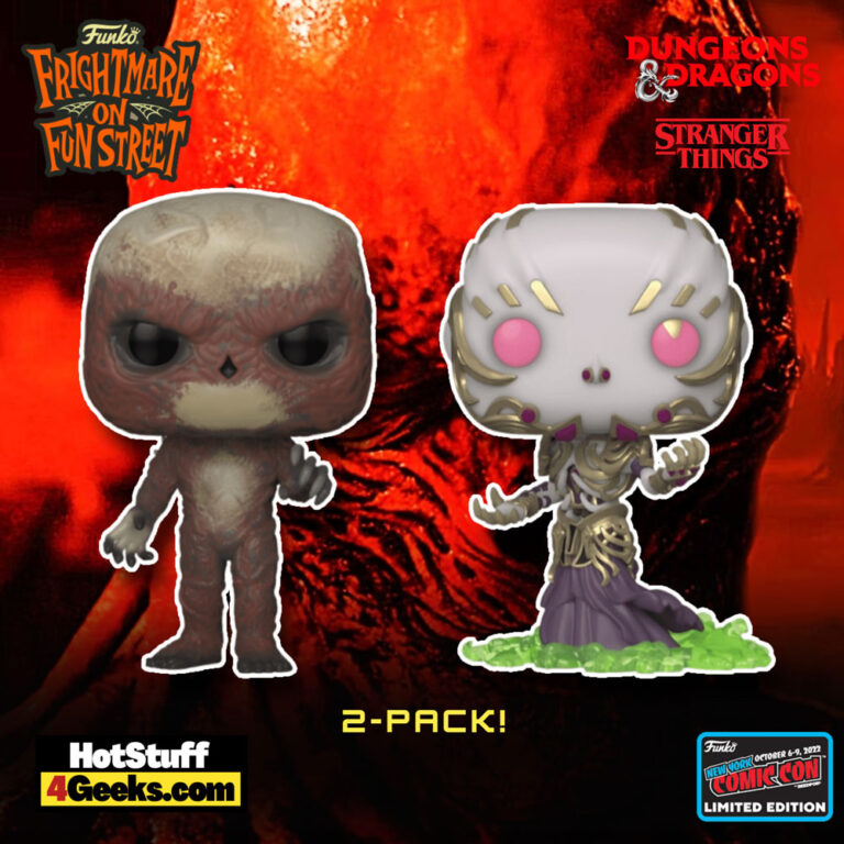 Funko POP! Dungeons & Dragons and Stranger Things Vecna 2 Pack Funko Pop! Vinyl Figure – NYCC 2022 and Funko Shop Exclusive
