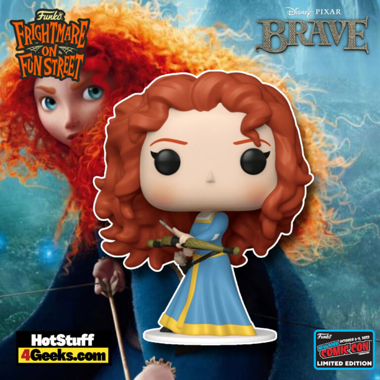 Funko POP! Disney: Brave - Merida with Bow and Arrow Funko Pop! Vinyl Figure – NYCC 2022 and Entertainment Earth Exclusive