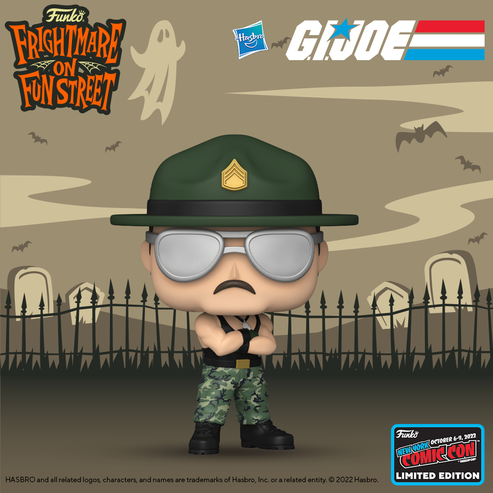 Funko POP! G.I. Joe - Sergeant Slaughter Funko Pop! Vinyl Figure – NYCC 2022 and GameStop Exclusive