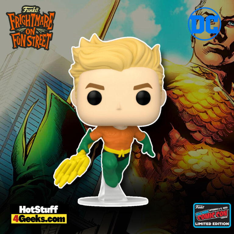 Funko POP! Heroes: DC – Aquaman Funko Pop! Vinyl Figure – NYCC 2022 and Walgreens Exclusive