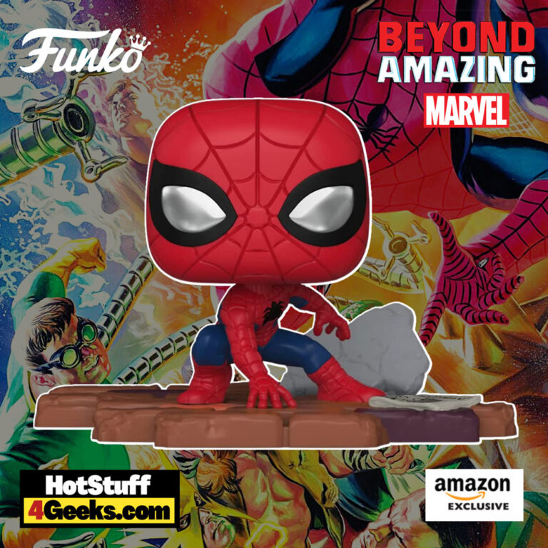 Funko Pop! Deluxe Marvel: Sinister Six Collection – Spider-Man Funko Pop! Vinyl Figure – Amazon Exclusive (Marvel Sinister Six series – Figure 7 of 7)