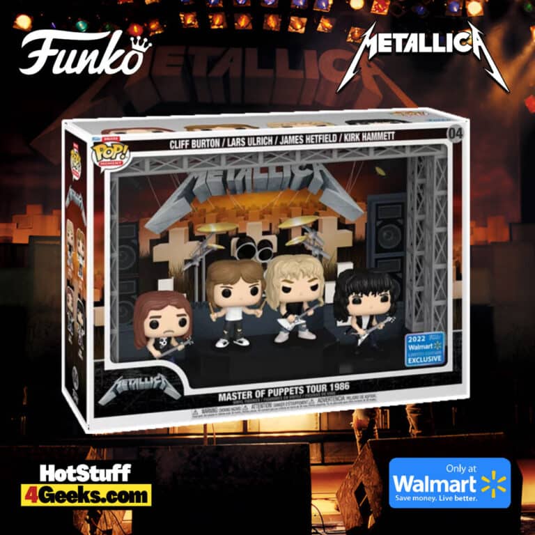 Metallica funko POP Set Kirk Hammett,James Hetfield, Lars Ulrich