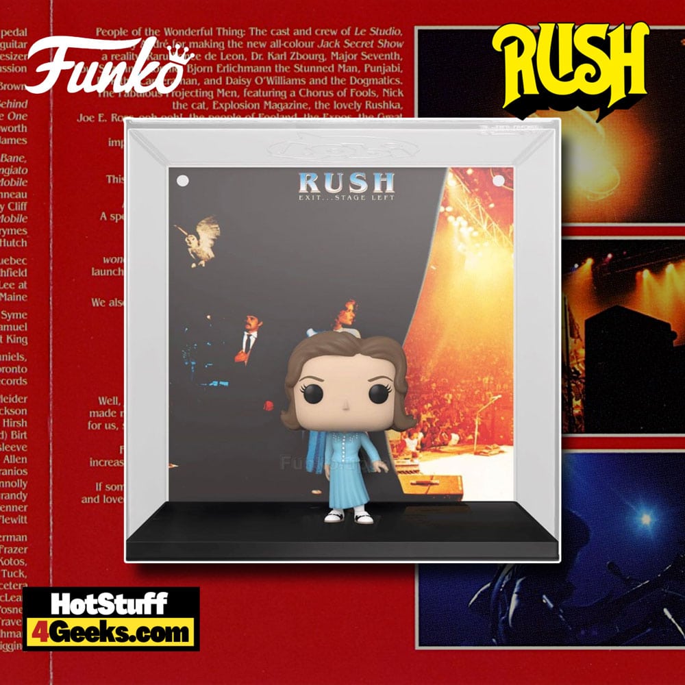 Funko Pop! Albums: Rush -  Exit... Stage Left Funko Pop! Album Vinyl Figure