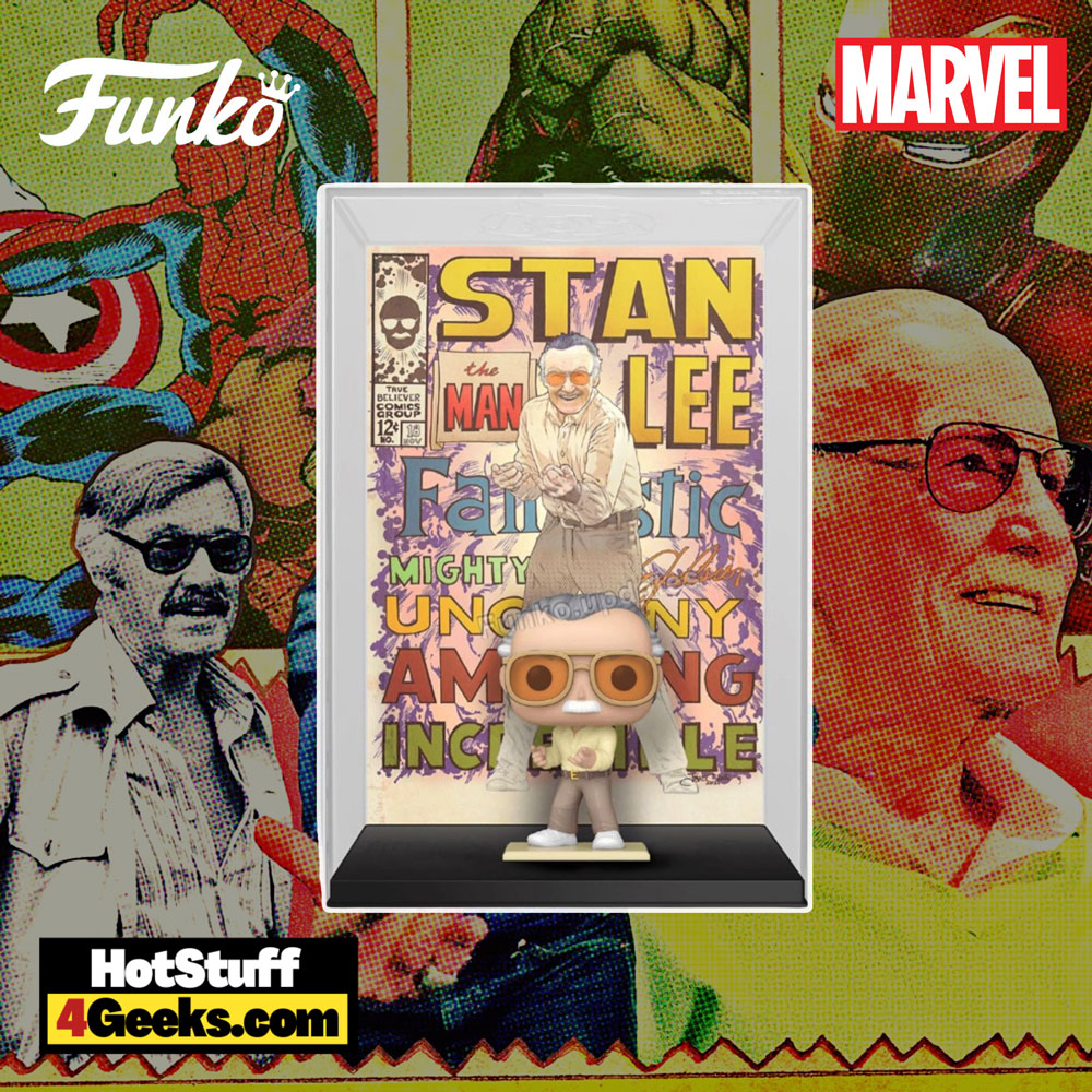 Funko Pop! Comic Covers: Stan Lee "The Man" Funko Pop! Comic Cover Vinyl Figure