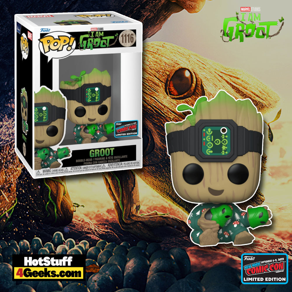 Funko POP! Television: Marvel Studios' I Am Groot – Groot Funko Pop! Vinyl Figure – NYCC 2022 and Target Exclusive