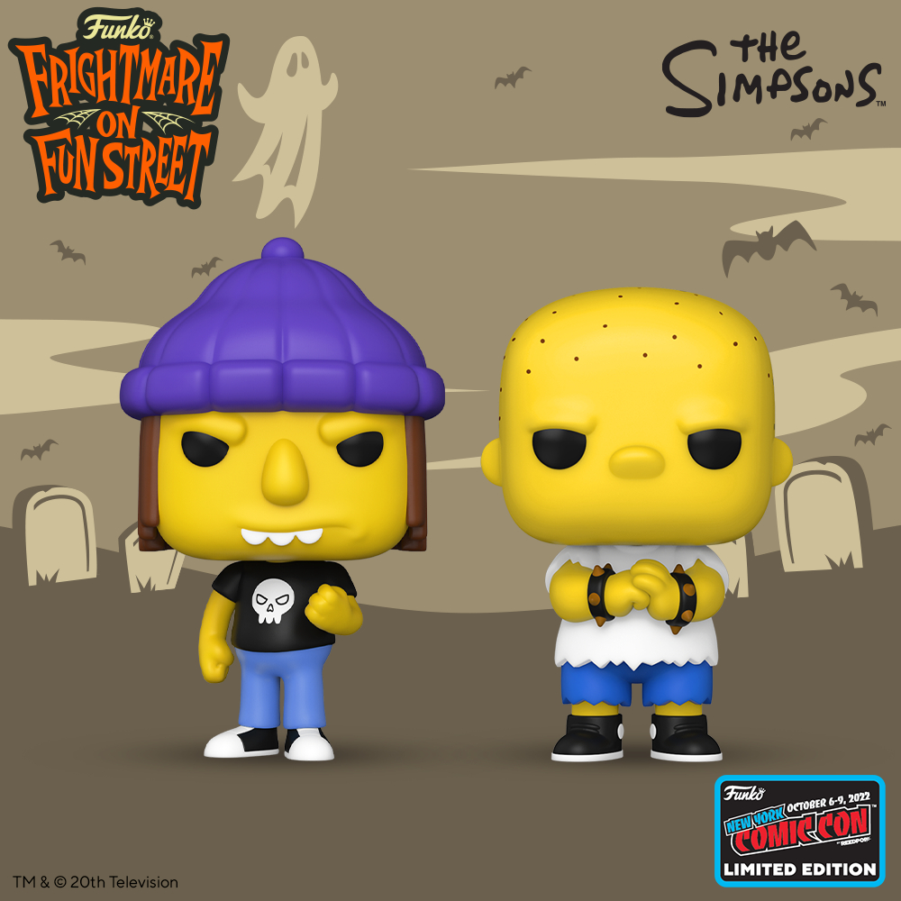 Funko POP! Television: The Simpsons – Kearney Zzyzwicz Funko Pop! Vinyl Figure – NYCC 2022 and Fye Exclusive