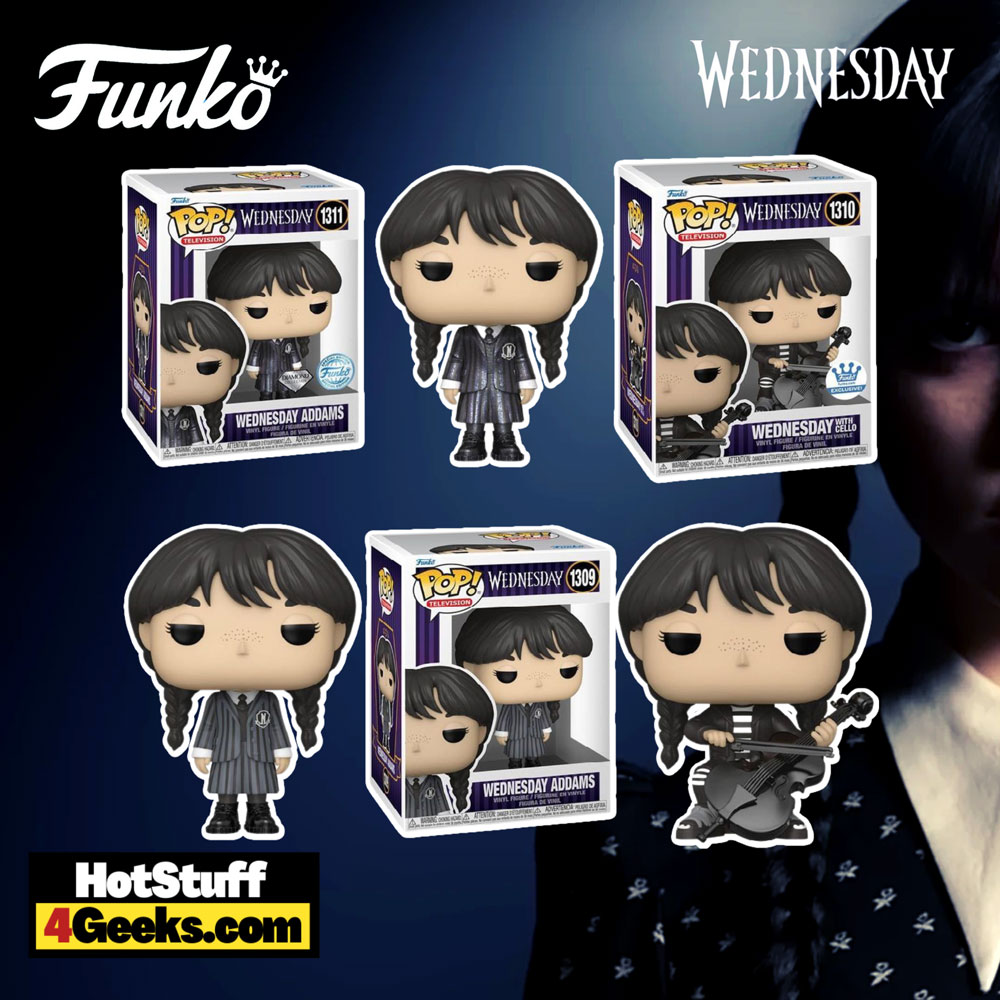 Funko The Addams Family Pop! Television Wednesday Addams Vinyl Figure, Hot  Topic