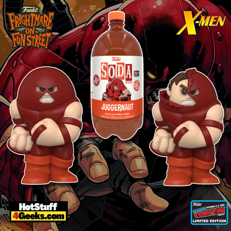 Funko SODA 3-Liter: X-Men - Juggernaut Funko SODA 3-Liter Vinyl Figure with CHASE – NYCC 2022 and Funko Shop Exclusive