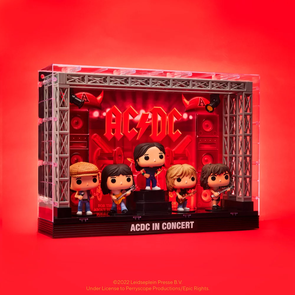 Funko Pop Moment Deluxe: AC /DC in concert vinyl figures (limited ...