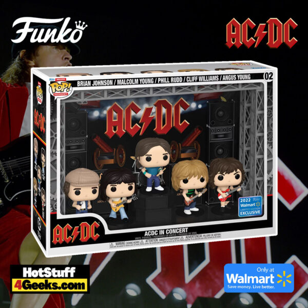 2022 NEW AC/DC In Concert Funko Pop! Moment Walmart Exclusive